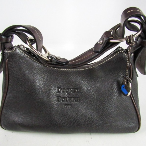 Dooney & Bourke Handbags - Dooney Bourke Pebbled chocolate Leather Belvedere?